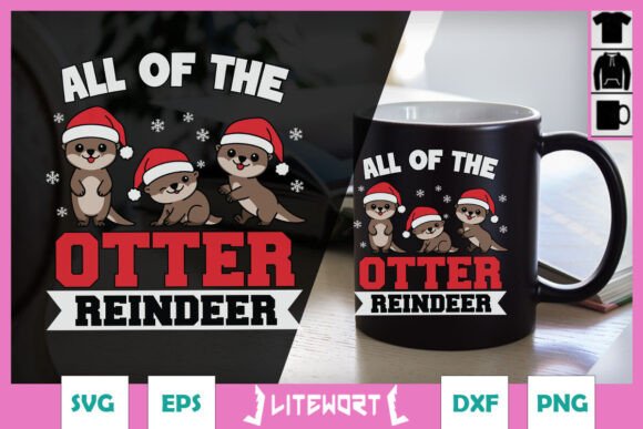 All Otter Reindeer Funny Christmas SVG Graphics and Crafts Review