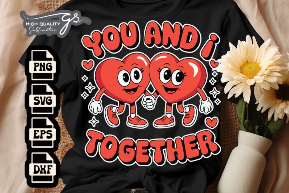 Better Together Funny Valentines SVG Graphics and Crafts