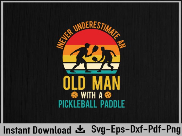 Funny Pickleball Svg Vector Gift T Shirt Graphics and Crafts