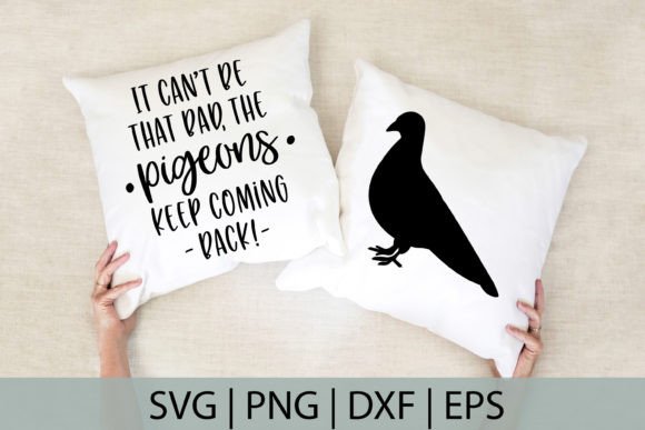 Funny Pigeon SVG Cutting File Graphics and Crafts Review
