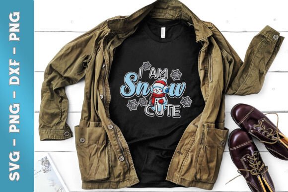 I m Snow Cute Snowman Funny Xmas SVG Graphics and Crafts Review
