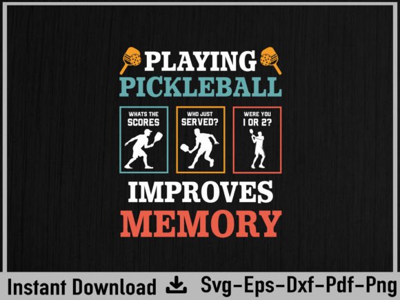 Playing Pickleball Svg Funny Gift: A Designer’s Review